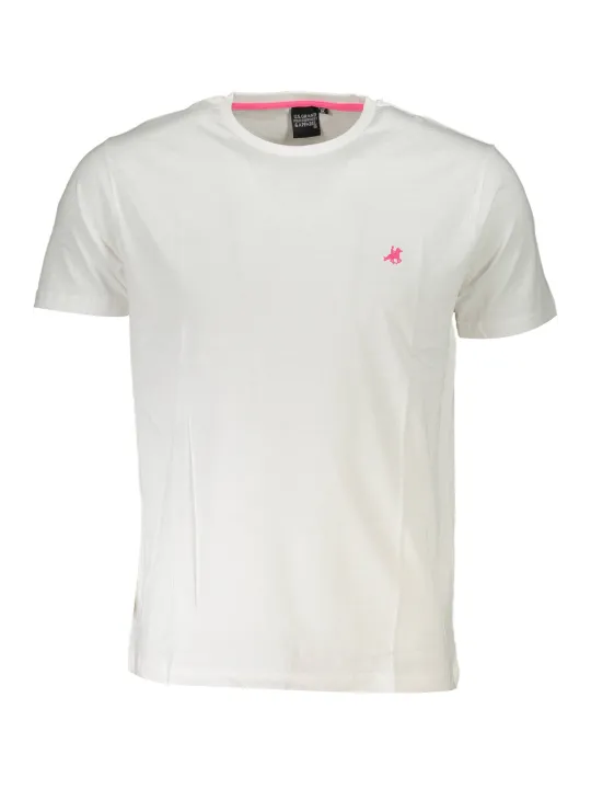 "U.S. GRAND POLO T-Shirts im Sale | U.S. GRAND POLO UST-032_BIANCO_BIANCO Weiss online kaufen"|Planet-Deluxe