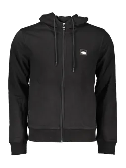 Cavalli Class Kapuzensweatshirt mit Reißverschluss & Logo