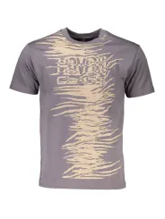 "Cavalli Class T-Shirts im Sale | Cavalli Class QXT60I-JD060_GRIGIO_05001 Grau online kaufen"|Planet-Deluxe