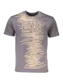"Cavalli Class T-Shirts im Sale | Cavalli Class QXT60I-JD060_GRIGIO_05001 Grau online kaufen"|Planet-Deluxe