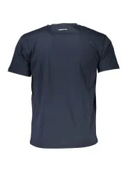 "Cavalli Class T-Shirts im Sale | Cavalli Class Logo TShirt Blau Normale Passform Rundhals online kaufen"|Planet-Deluxe