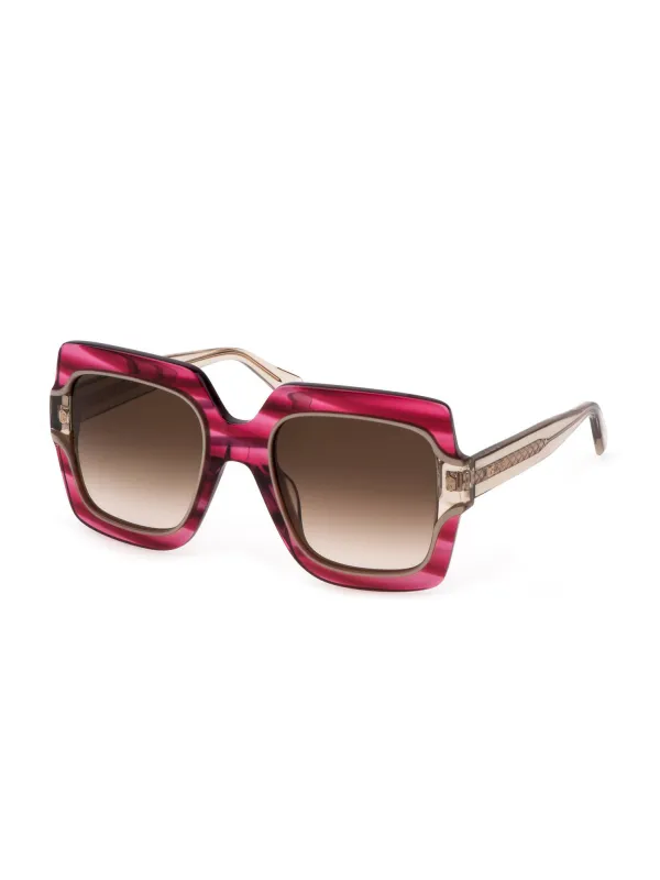 Just Cavalli SJC023V: Stilvolle Rote Sonnenbrille Just Cavalli SJC023V: Stilvolle Rote Sonnenbrille