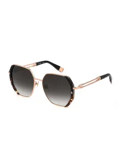 Furla SFU689V_ORO_0300 Sonnenbrille – Stilvoll & Elegant