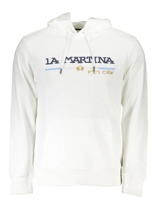 "LA MARTINA Sweatshirts im Sale | Langarm Kapuzenpullover mit Tasche und Stickerei Details online kaufen"|Planet-Deluxe