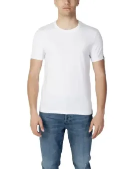 Weißes Polo Assn. T-Shirt Herren