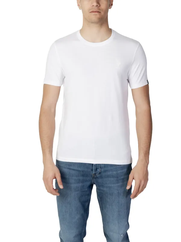Weißes Polo Assn. T-Shirt Herren Weißes Polo Assn. T-Shirt Herren