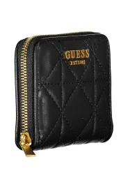 Guess Jeans Schwarze Geldbörse mit Kartenfächern & Logo