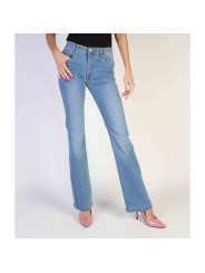Helle Jeans, gerader Schnitt, Damen