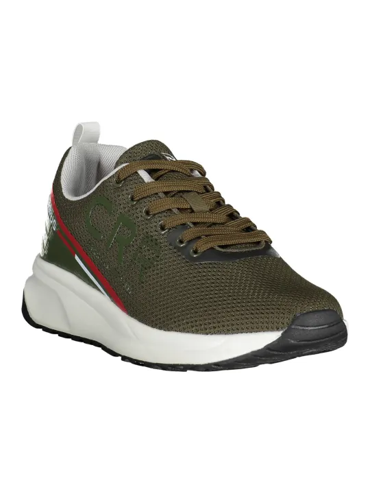"Carrera Sneakers im Sale | Carrera Grüne Sneaker mit Kontrastdetails und Logo online kaufen"|Planet-Deluxe
