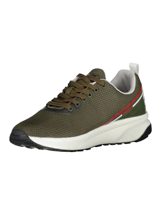 "Carrera Sneakers im Sale | Carrera Grüne Sneaker mit Kontrastdetails und Logo online kaufen"|Planet-Deluxe