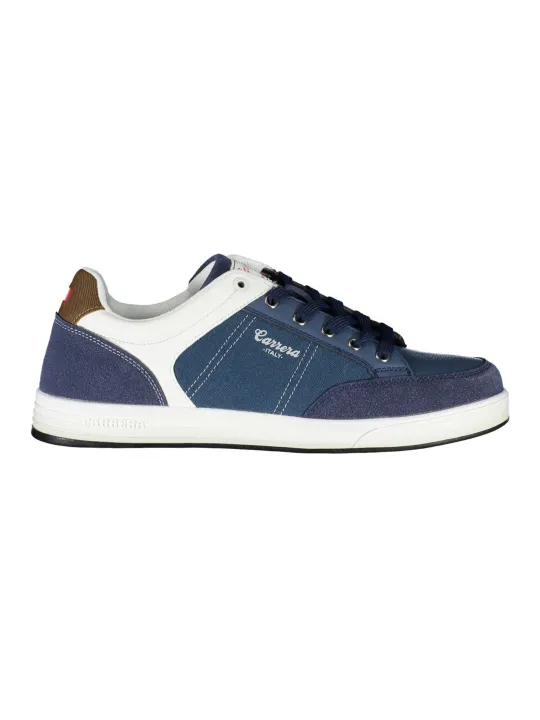 Carrera Sneakers: Stilvolle Kontrastdetails & Logo-Schnürsenkel