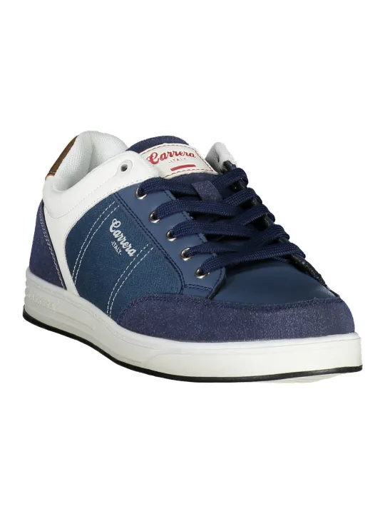 Carrera Sneakers: Stilvolle Kontrastdetails & Logo-Schnürsenkel