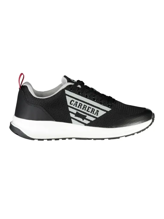 Carrera Logo Sneaker: Stilvolle Kontrastdetails & Schnürung