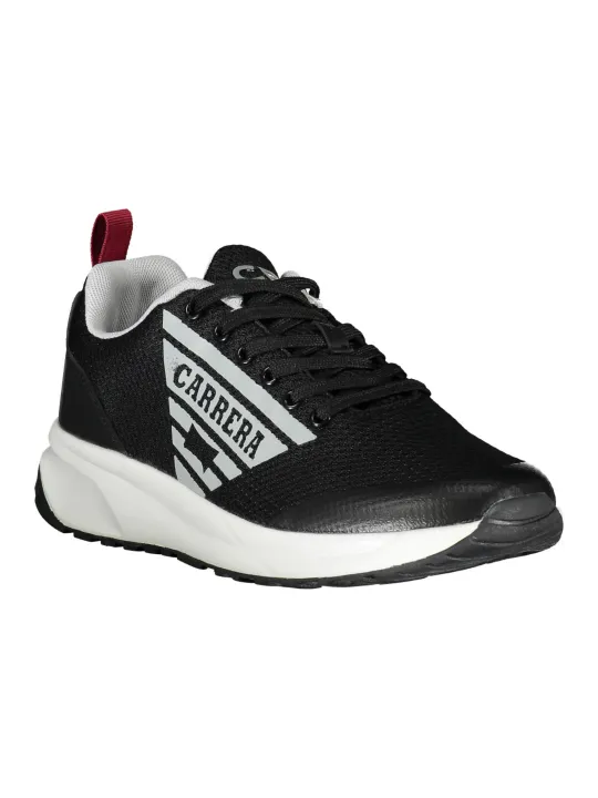 Carrera Logo Sneaker: Stilvolle Kontrastdetails & Schnürung