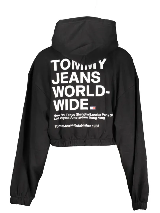 "Tommy Hilfiger Sweatshirts im Sale | Tommy Hilfiger DW0DW13580_NERO_BDS online kaufen"|Planet-Deluxe