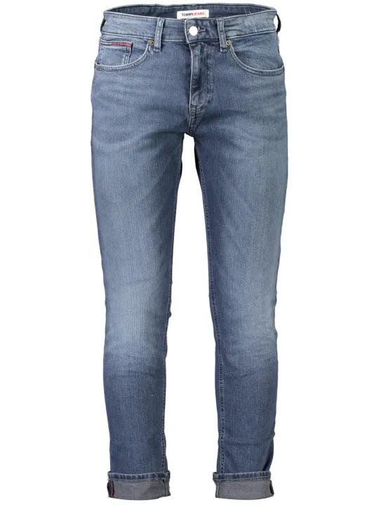 "Tommy Hilfiger Jeans im Sale | Tommy Hilfiger Austin Slim Jeans mit Wascheffekt Blau online kaufen"|Planet-Deluxe