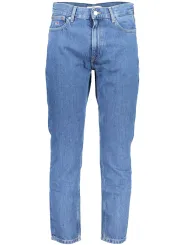 "Tommy Hilfiger Jeans im Sale | Tommy Hilfiger Regular Tapered Logo Jeans Blau online kaufen"|Planet-Deluxe