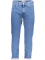 "Tommy Hilfiger Jeans im Sale | Tommy Hilfiger Regular Tapered Logo Jeans Blau online kaufen"|Planet-Deluxe