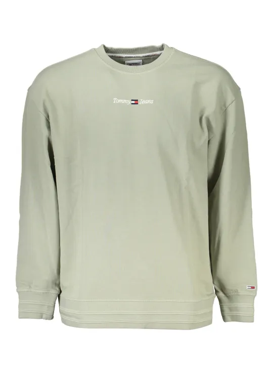 "Tommy Hilfiger Sweatshirts im Sale | Bio-Baumwolle Langarm-Sweatshirt mit Stickerei und Rundhalsausschnitt online kaufen"|Planet-Deluxe