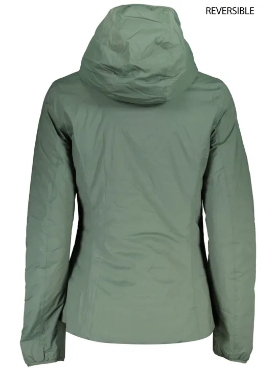 "K-WAY Jacken im Sale | Daunenjacke mit Kapuze und Taschen von K-WAY in Grün online kaufen"|Planet-Deluxe