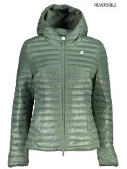 "K-WAY Jacken im Sale | Daunenjacke mit Kapuze und Taschen von K-WAY in Grün online kaufen"|Planet-Deluxe