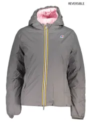 "K-WAY Jacken im Sale | Daunenjacke mit Kapuze Kontrastdetails Taschen KWAY online kaufen"|Planet-Deluxe