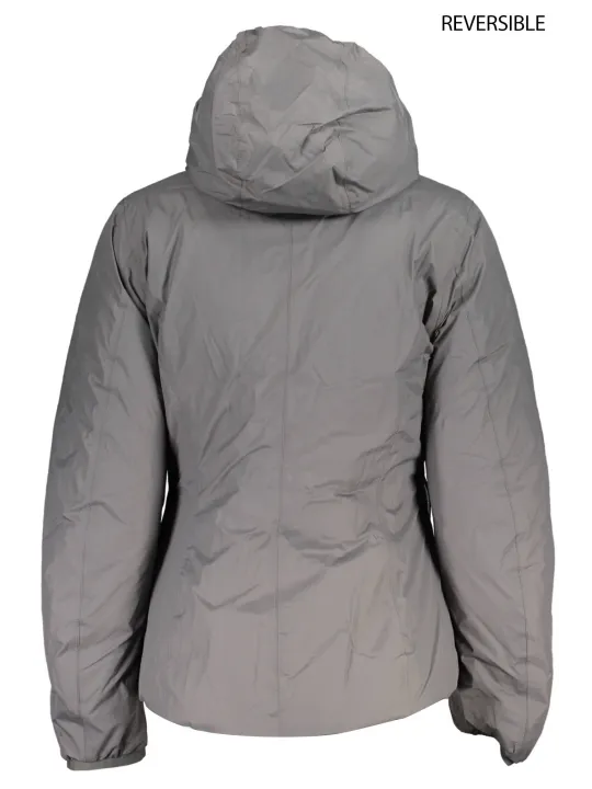 "K-WAY Jacken im Sale | Daunenjacke mit Kapuze Kontrastdetails Taschen KWAY online kaufen"|Planet-Deluxe