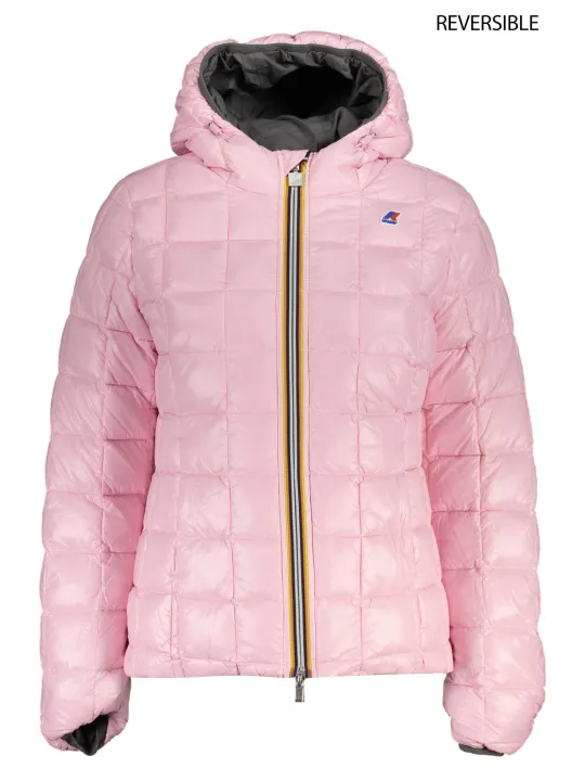 "K-WAY Jacken im Sale | Daunenjacke mit Kapuze Kontrastdetails Taschen KWAY online kaufen"|Planet-Deluxe