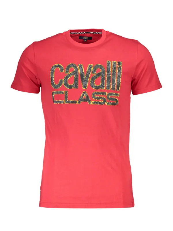 "Cavalli Class T-Shirts im Sale | Cavalli Class Logo T-Shirt mit Rundhals und Aufdruck online kaufen"|Planet-Deluxe