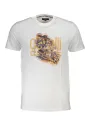 "Cavalli Class T-Shirts im Sale | Cavalli Class Logo TShirt Kurzarm Rundhals Weiß online kaufen"|Planet-Deluxe
