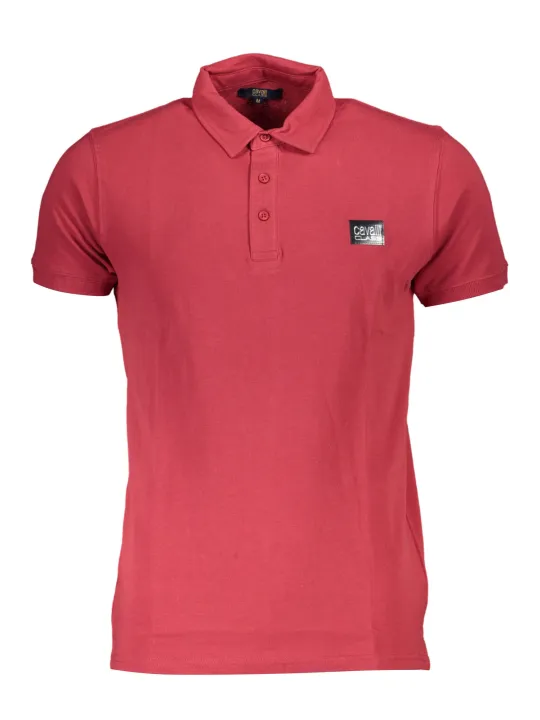 "Cavalli Class Poloshirts im Sale | Kurzarm Poloshirt mit Logo und Applikation Cavalli Class online kaufen"|Planet-Deluxe
