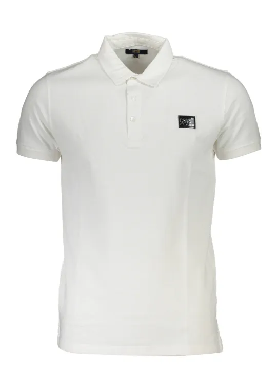 "Cavalli Class Poloshirts im Sale | Poloshirt Cavalli Class mit Applikation und Logo online kaufen"|Planet-Deluxe