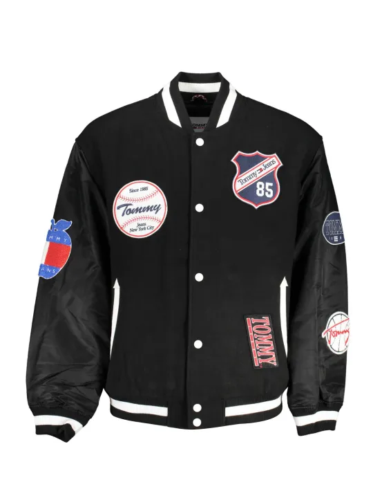 "Tommy Hilfiger Jacken im Sale | Tommy Hilfiger Jacke Recycled Polyester mit Kontrastdetails online kaufen"|Planet-Deluxe