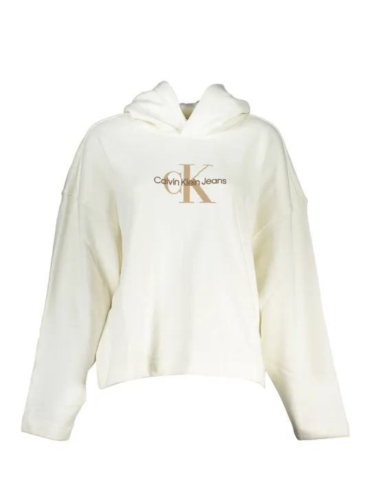 "Calvin Klein Sweatshirts im Sale | Calvin Klein Kapuzensweater mit Sticklogo online kaufen"|Planet-Deluxe