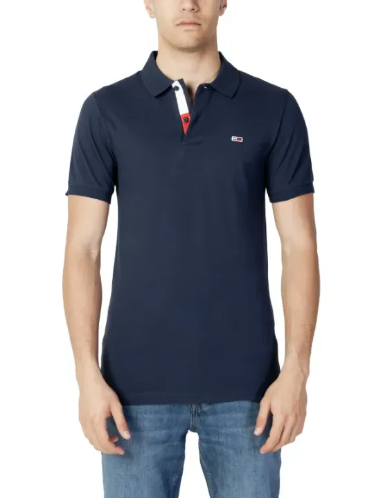 Tommy Hilfiger navyblaues Polohemd