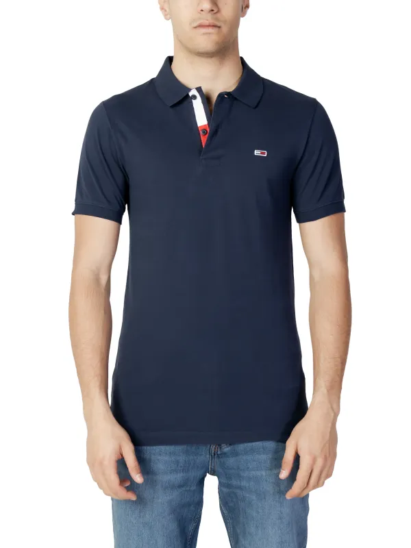 Tommy Hilfiger navyblaues Polohemd