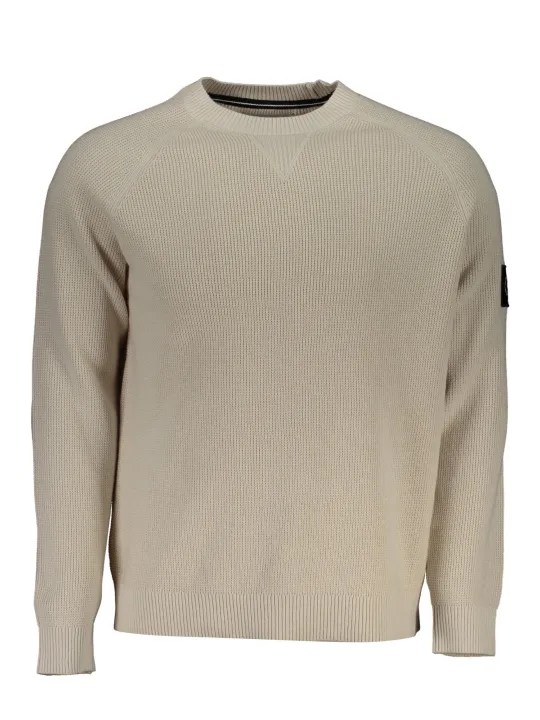 "Calvin Klein Pullover im Sale | Calvin Klein J30J323412_BEIGE_ACF online kaufen"|Planet-Deluxe