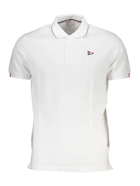 "SCUOLA NAUTICA Poloshirts im Sale | SCUOLA NAUTICA 138802_BIANCO_WHITE online kaufen"|Planet-Deluxe