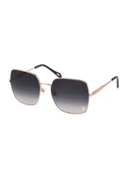 "Just Cavalli Sonnenbrille: Quadratisch, Metall, Getönt"