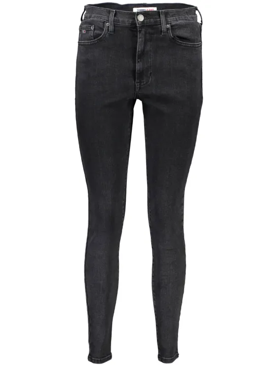 "Sylvia Super Skinny Jeans Schwarz - Tommy Hilfiger"