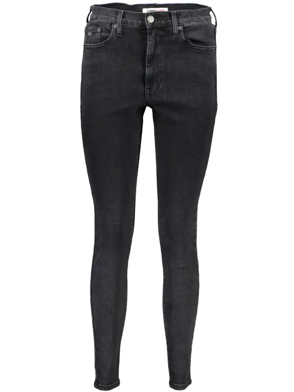 "Sylvia Super Skinny Jeans Schwarz - Tommy Hilfiger"