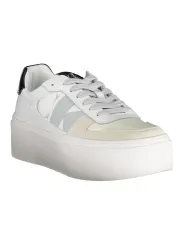 "Calvin Klein Sneakers im Sale | Calvin Klein Plateau Sneaker mit Kontrastdetails und Logo online kaufen"|Planet-Deluxe