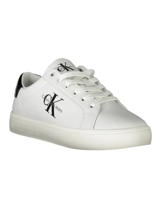 "Calvin Klein Sneakers im Sale | Calvin Klein Kontrast Sneaker mit Logo und Aufdruck online kaufen"|Planet-Deluxe