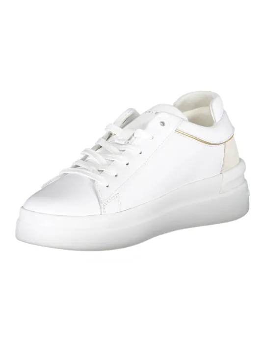 Tommy Hilfiger Nachhaltige Kontrast Sneaker - Weiß