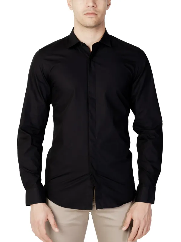 Schwarzes Antony Morato Herrenhemd