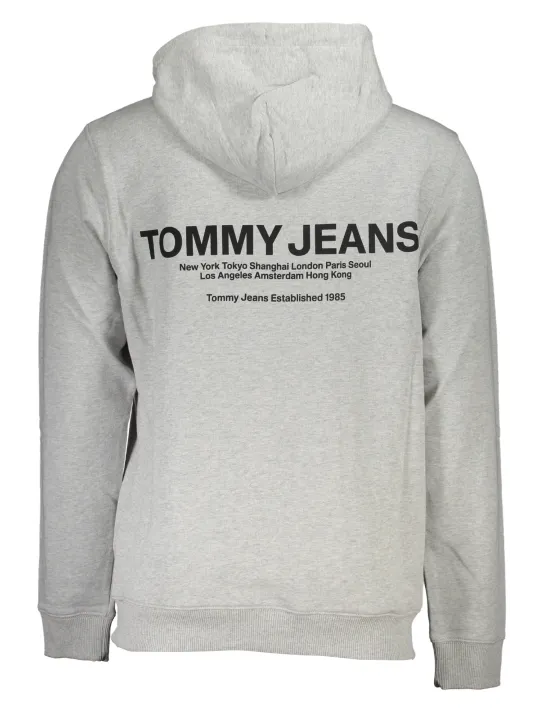 "Tommy Hilfiger Sweatshirts im Sale | Kapuzen-Sweatshirt mit Logo und Mitteltasche aus Baumwolle online kaufen"|Planet-Deluxe