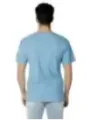 Tommy Hilfiger hellblaues Baumwoll-T-Shirt