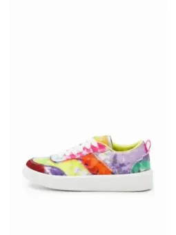 Bunte Desigual Sneakers mit Muster
