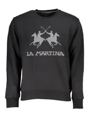"LA MARTINA Sweatshirts im Sale | Langarm-Sweatshirt, Gebürstet, Regular Fit, Rundhals, Logo online kaufen"|Planet-Deluxe
