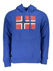 "NORWAY 1963 Sweatshirts im Sale | Kapuzensweatshirt Fleece Logoaufdruck NORWAY 1963 Blau online kaufen"|Planet-Deluxe